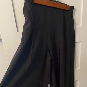 Madewell, wide-leg black pants